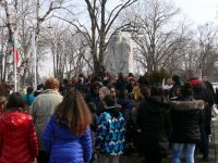 Общоградско поклонение в Левски за годишнината от гибелта на Апостола на свободата