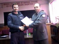 Наградиха победителите в областния етап на Националния конкурс „Пожарникар на годината“