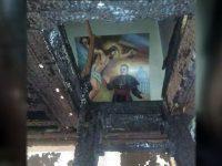 Пожар горя в католическата църква в Белене