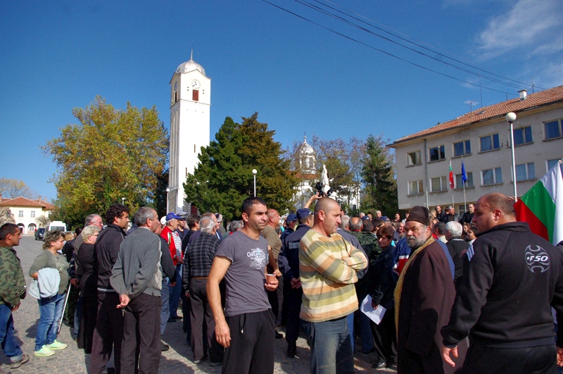 Протестиращите в Телиш и вицепремиерът Йовчев не стигнаха до единомислие