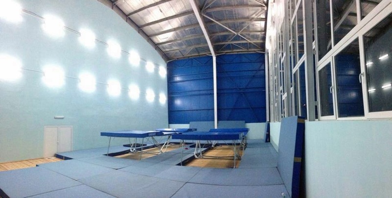 Плевен се сдоби с национална тренировъчна зала по скокове на батут