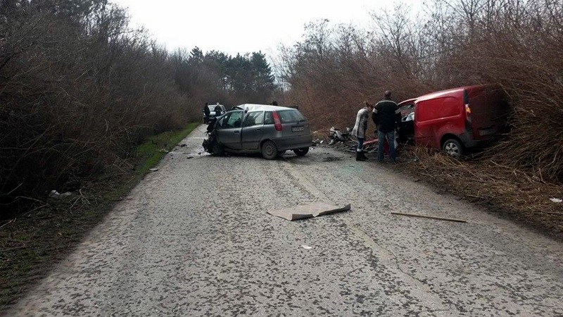 62-годишен загина на пътя край Садовец – снимка от трагичния инцидент