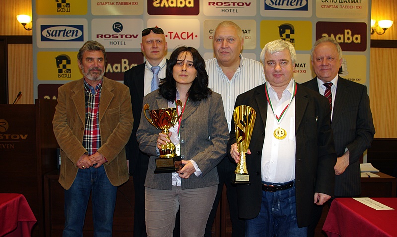Светла Йорданова и Кирил Георгиев са новите държавни шампиони по шах!
