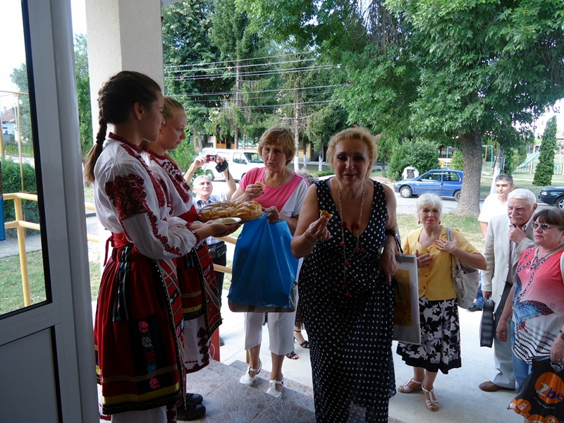 Руска делегация посети читалището в Победа