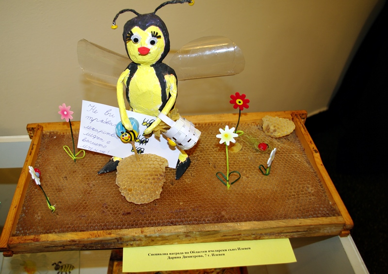 Приемат творби за конкурса за рисунка и пластика в рамките на Пчеларското изложение в Плевен