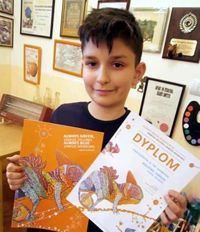 Поредно отличие за 10-годишен художник от артшкола „Колорит“ – Плевен