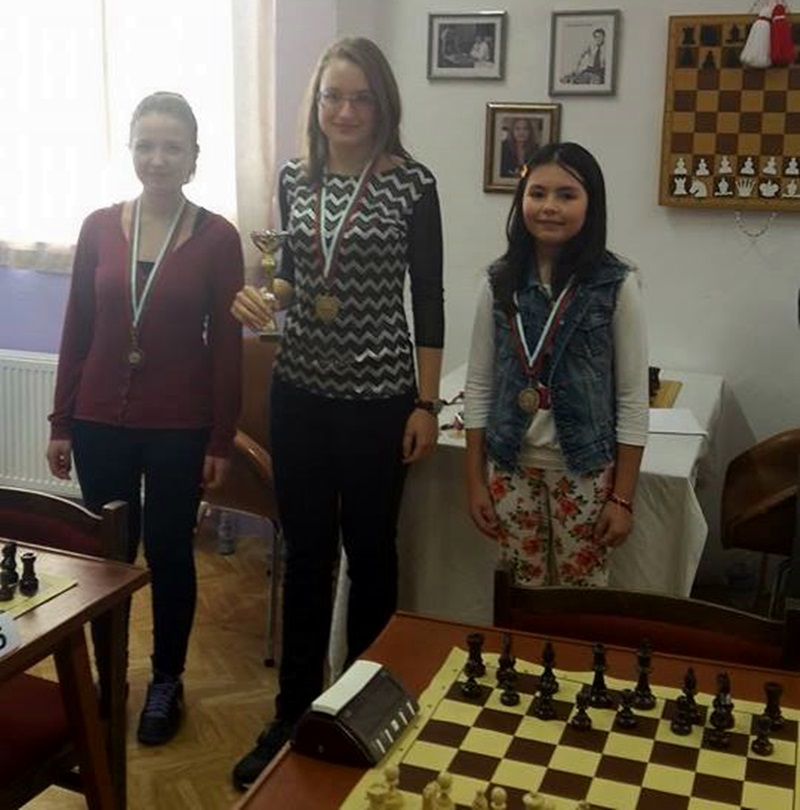Сребро за Патрицие Найманова от Държавно индивидуално първенство по ускорен шах за девойки