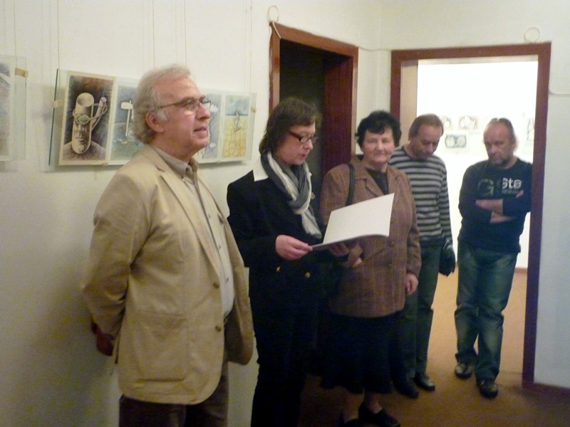 В Левски бе открита изложба на изявения карикатурист и писател Димитър Атанасов