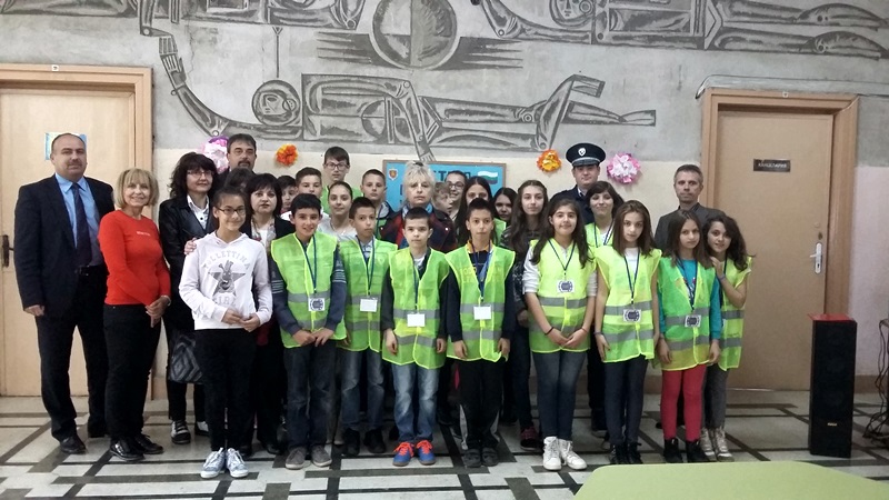 Детско полицейско управление бе открито и в ОУ „Лазар Станев”-Плевен