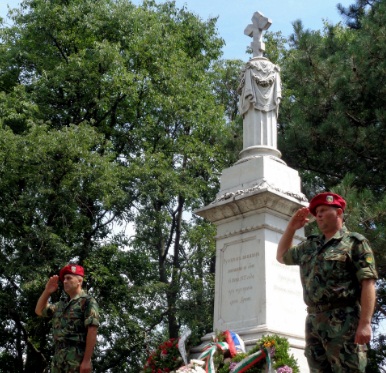 Военни от Белене отбелязаха 139 години от освобождението на Свищов
