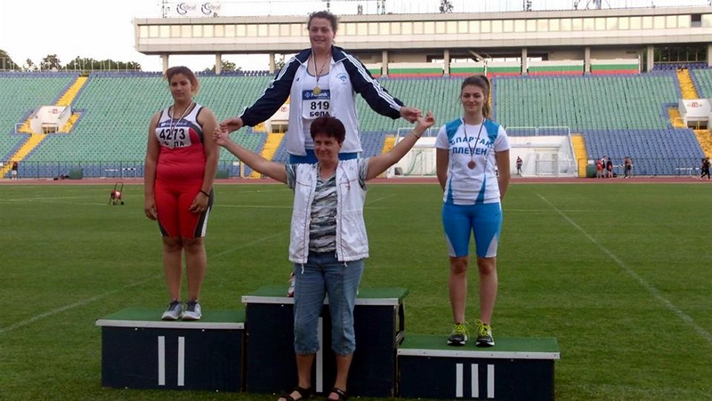 4 медала за атлетите на АК „Георги Дъков“ – Плевен от Националния шампионат в столицата
