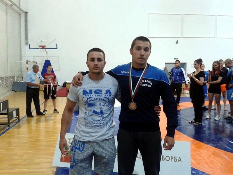 Плевенчанин с бронз от Държавния лично-отборен шампионат по класическа борба