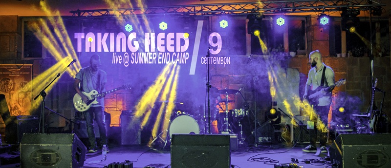 „Taking Heed“ с премиера в ефира на БНР преди участието си в Summer End camp в Плевен