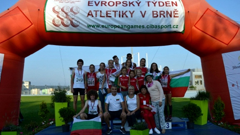Награждават в Парламента с плакети атлети от Плевен и Червен бряг, участвали в Европейските детски игри в Бърно