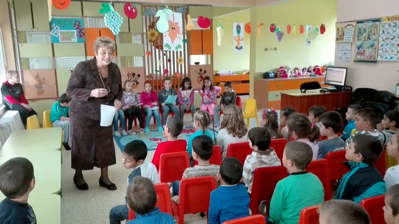Детска градина  „Слънце“- Левски се включи активно в Националната седмица на четенето