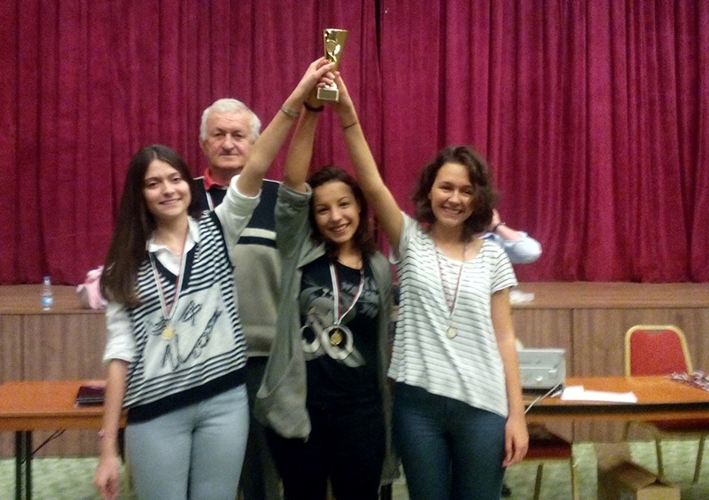 Девойките на ШК „Михаил Тал” – Червен бряг с отлично представяне на държавното отборно първенство