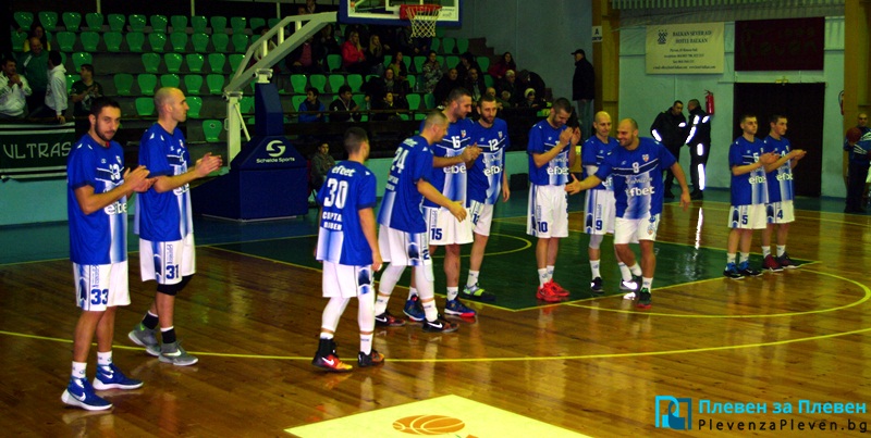 Плевенските баскетболисти се изправят срещу „Черно море Тича“ днес във Варна
