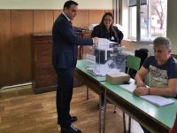 Водачът на листата на ГЕРБ-Плевен Ивайло Московски гласува за победа над популизма