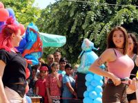 С клоуни и изпълнения на Дара празнуваха 1 юни в Кнежа