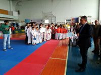 Председателят на ОбС – Плевен Мартин Митев откри Международния турнир по карате за „Купа Плевен”