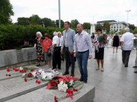 Пред Братската могила в Плевен отбелязаха 73 години от Девети септември