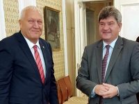 Васил Антонов обсъди с посланик Воронкович търговско-икономическото сътрудничество между България и Беларус