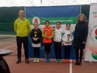 Детето-чудо от Плевен Роси Денчева с титла на двойки от държавното първенство по тенис