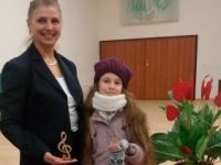 Ученичка от НУ „Патриарх Евтимий“ – Плевен с приз от Националното състезание “Ключът на музиката“