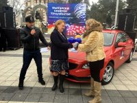 41-годишната Верка Йонкова от Плевен получи ключовете за луксозно „Volvo“ от Тотото