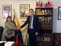 Депутатът Стефан Бурджев се срещна с посланика на Венецуела Ориета Капони