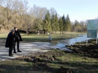 След намесата на областния управител Мирослав Петров проблемът с наводняващите се алеи в Кайлъка намери трайно решение