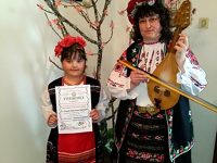 Малка певица от Козар Белене с първо място на национален конкурс