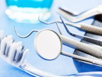 Dental tools and toothbrush
