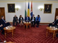 Темите за мост Никопол – Турну Мъгуреле и круиз туризма по Дунав постави на среща в Румъния Стефан Бурджев