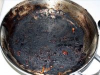 Забравена на котлона храна причини пожар в апартамент в Плевен