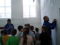Баскетболисти на „Спартак“ гостуваха на децата в ОУ „Йордан Йовков“ – Плевен