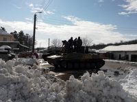 Военни оказват помощ за справяне със зимната обстановка в Белене