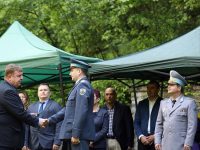 Министър Каракачанов връчи новите на пагони на военнослужещи от състава на ВВВУ „Георги Бенковски“