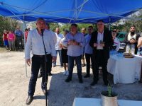 Първа копка на рехабилитация на общински пътища в община Червен бряг