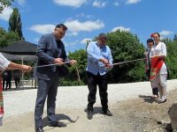 Областният управител и депутатът Пламен Тачев прерязаха лентата на ремонтирания язовир „Тотлебенов вал”