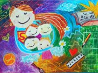Ярко представяне на деца от Артшкола „Колорит”- Плевен в онлайн конкурс за рисунка