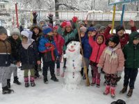 Снежни приключения за малчуганите в ДГ „Гергана“ – Плевен