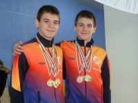 С осем медала се завърнаха плевенчаните Дейвид и Алекс Найденови от плувен турнир