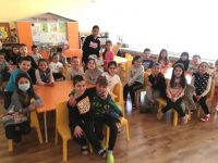 9-годишна писателка гостува на децата от група „Приятели“ на ДГ „Слънце“ – Плевен