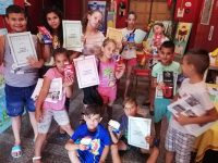 С игри, награди и изненади приключи „Читалищна лятна занималня 2021” в село Асеновци
