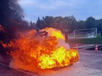 Плевенските огнеборци сa втори на турнир за купата на Българската федерация по пожароприложен спорт