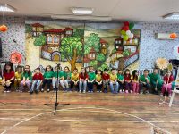 Децата от подготвителна група „Мечо Пух“ в ДГ „Звънче“  с инициатива за Световния ден за възпоменание на жертвите от пътнотранспортни произшествия