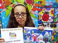 Рисунката на дете от Плевен от арт школа „Колорит“ е отпечатана в „Календар на дъгата 2022“ в Полша