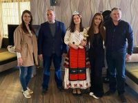 В Плевен наградиха победителката от тазгодишния онлайн конкурс “Мис македонско девойче 2021”