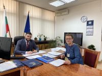 Областният управител на област Плевен Иван Янчев проведе работна среща с директора на дирекция „Бюро по труда” – гр. Плевен